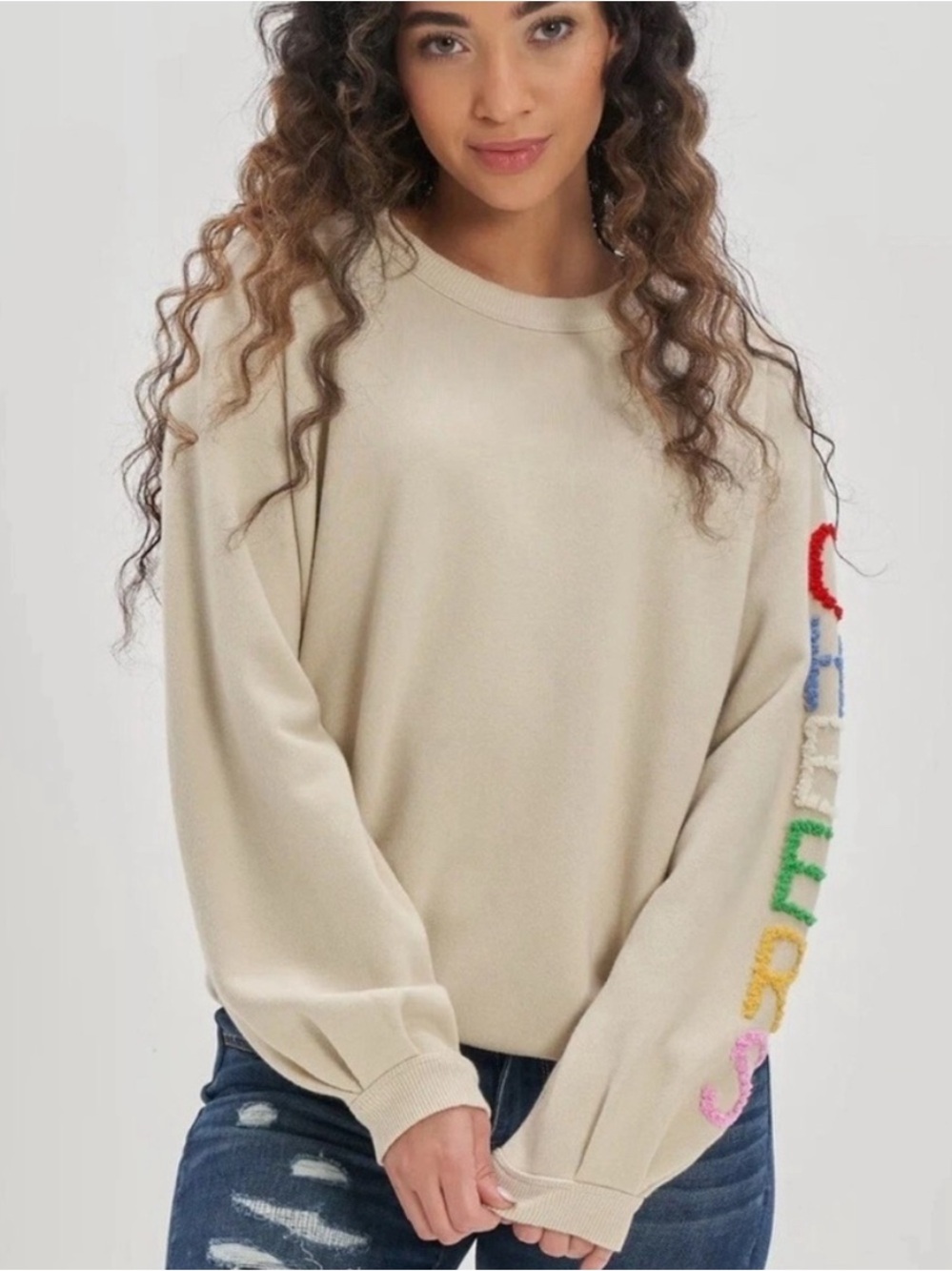Aerie Cheers oversized sweatshirt